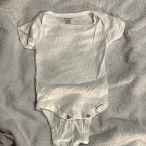 Gerber Soft White Infant Bodysuit